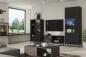 Preview: Couchtisch ERISTO mit Schublade - schwarz